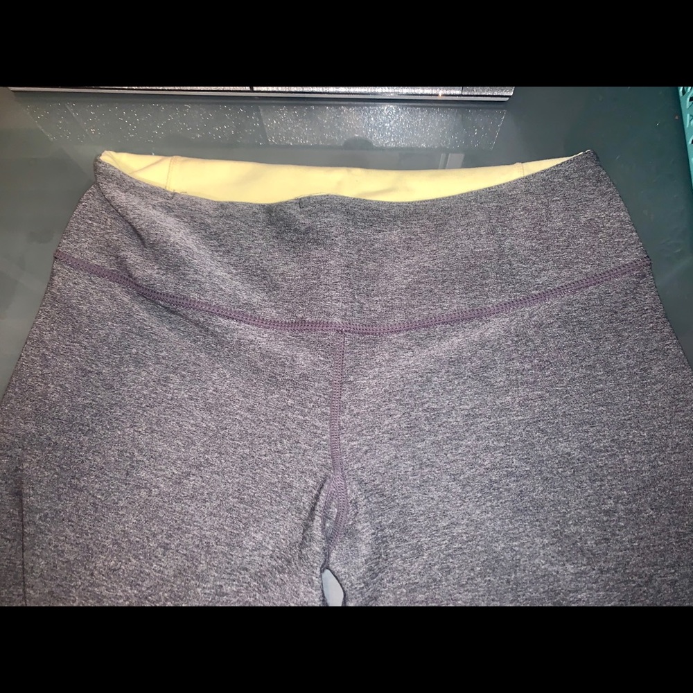 Lululemon yoga pants.